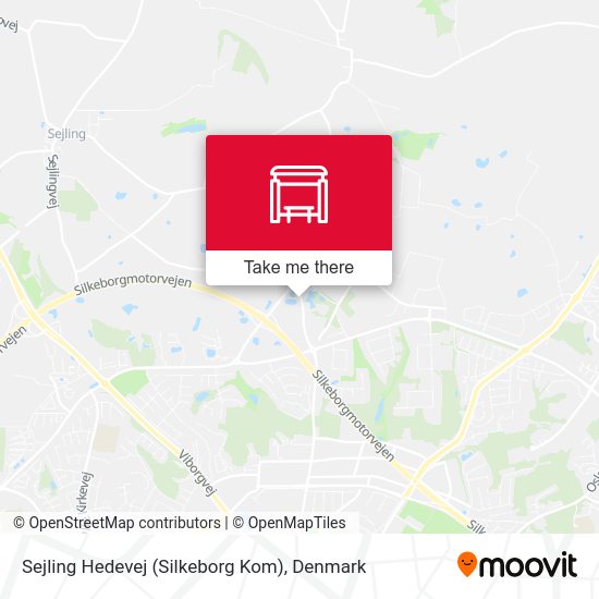 Sejling Hedevej (Silkeborg Kom) map