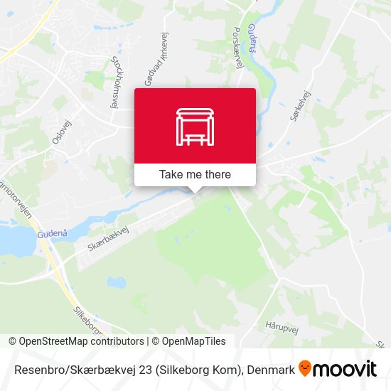 Resenbro / Skærbækvej 23 (Silkeborg Kom) map