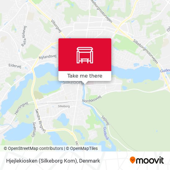 Hjejlekiosken (Silkeborg Kom) map