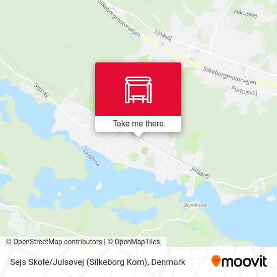 Sejs Skole / Julsøvej (Silkeborg Kom) map