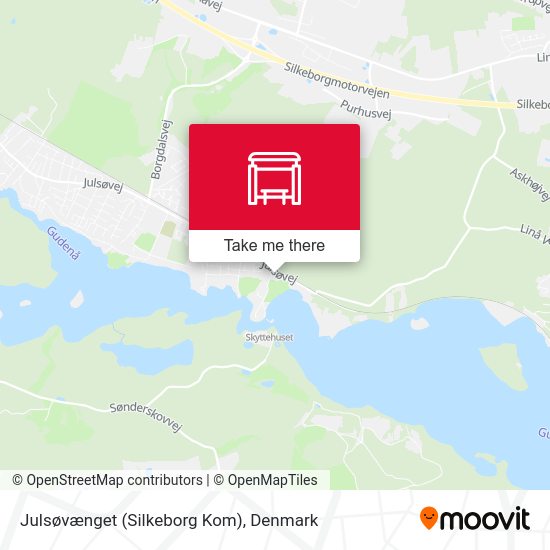 Julsøvænget (Silkeborg Kom) map