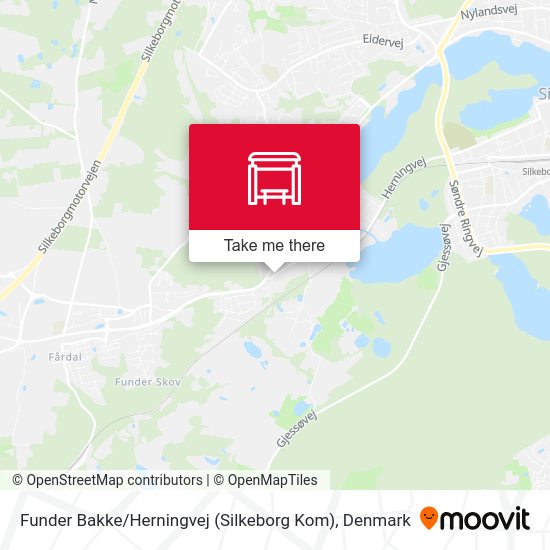 Funder Bakke / Herningvej (Silkeborg Kom) map