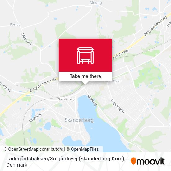 Ladegårdsbakken / Solgårdsvej (Skanderborg Kom) map