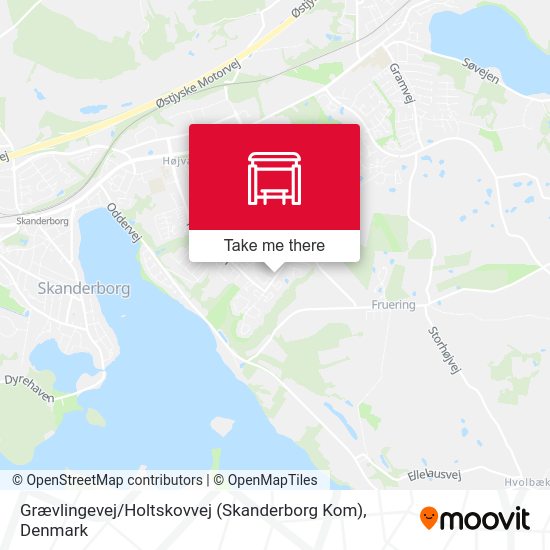 Grævlingevej / Holtskovvej (Skanderborg Kom) map