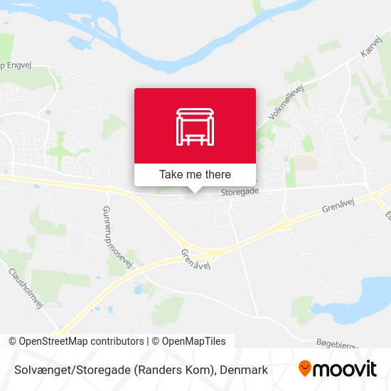 Solvænget / Storegade (Randers Kom) map