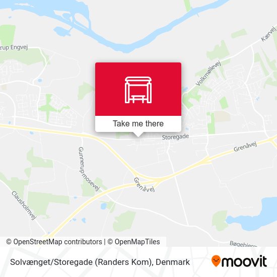 Solvænget / Storegade (Randers Kom) map