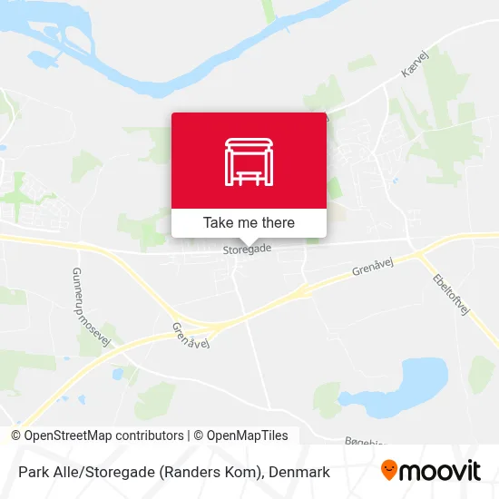 Park Alle / Storegade (Randers Kom) map
