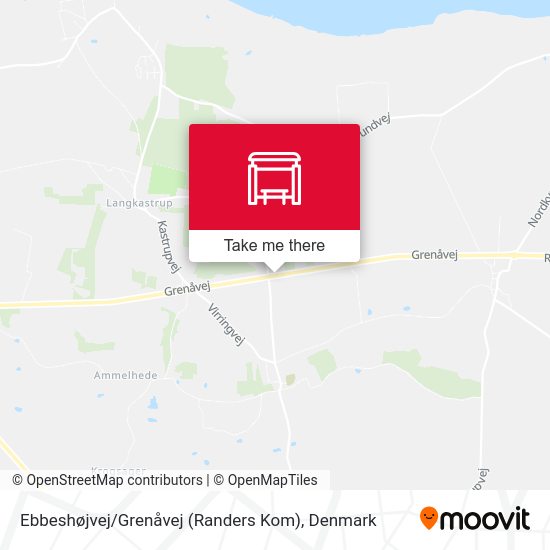 Ebbeshøjvej / Grenåvej (Randers Kom) map