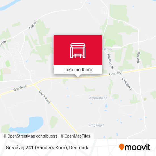 Grenåvej 241 (Randers Kom) map