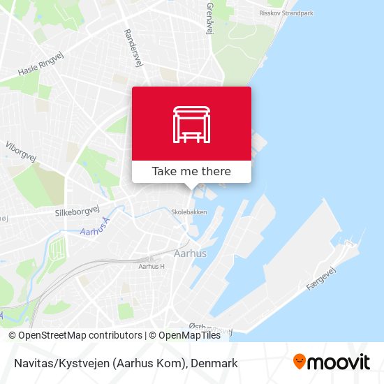 Navitas/Kystvejen (Aarhus Kom) map