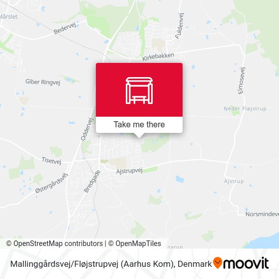 Mallinggårdsvej / Fløjstrupvej (Aarhus Kom) map