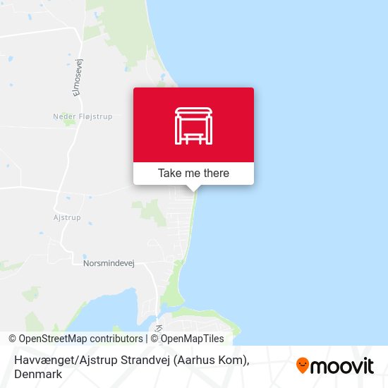 Havvænget / Ajstrup Strandvej (Aarhus Kom) map