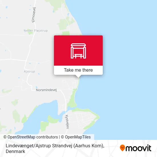 Lindevænget / Ajstrup Strandvej (Aarhus Kom) map