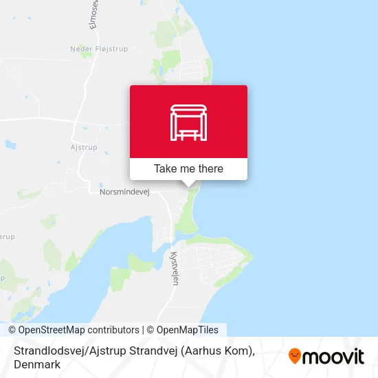 Strandlodsvej / Ajstrup Strandvej (Aarhus Kom) map