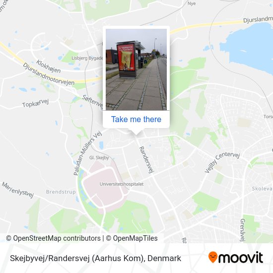 Skejbyvej / Randersvej (Aarhus Kom) map