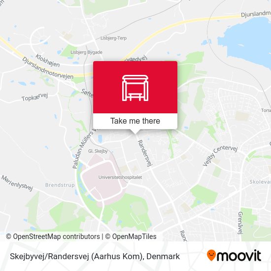 Skejbyvej / Randersvej (Aarhus Kom) map