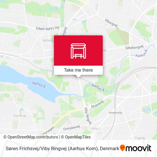Søren Frichsvej / Viby Ringvej (Aarhus Kom) map