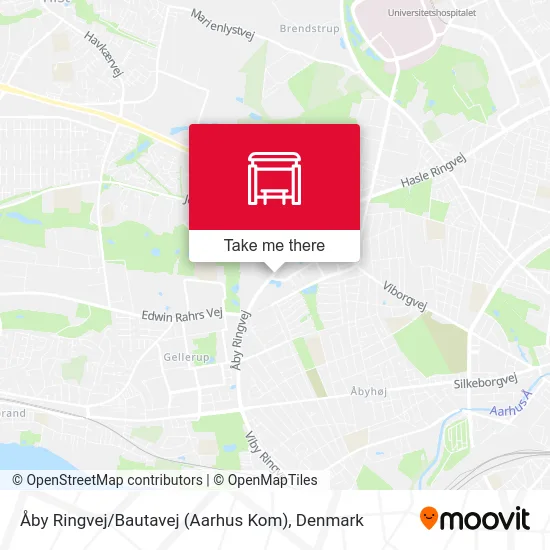 Åby Ringvej / Bautavej (Aarhus Kom) map