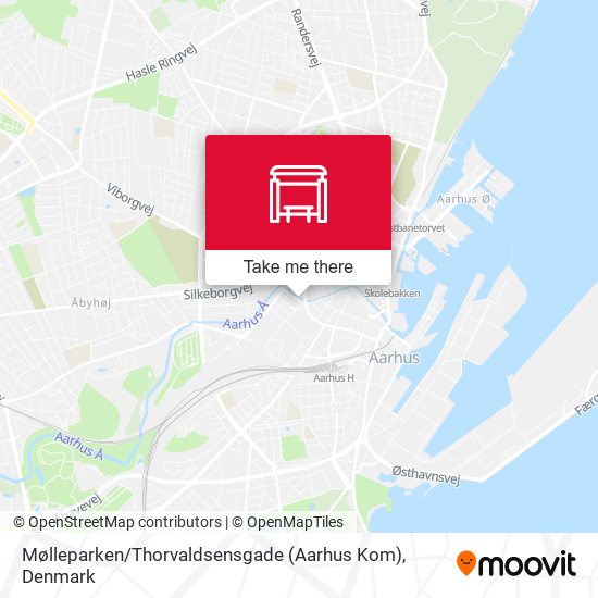 Mølleparken / Thorvaldsensgade (Aarhus Kom) map