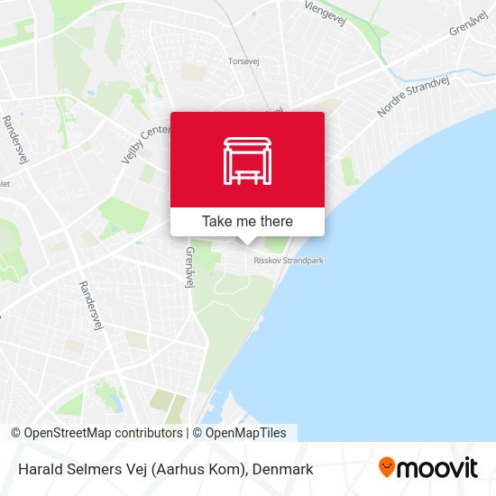 Harald Selmers Vej (Aarhus Kom) map