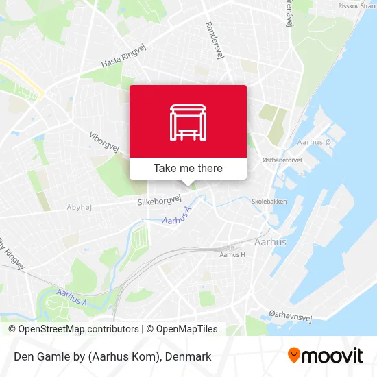 Den Gamle by (Aarhus Kom) map