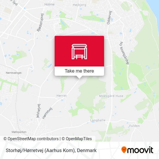 Storhøj/Hørretvej (Aarhus Kom) map