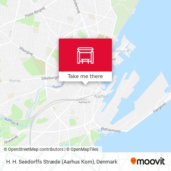H. H. Seedorffs Stræde (Aarhus Kom) map
