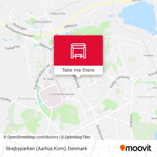 Skejbyparken (Aarhus Kom) map