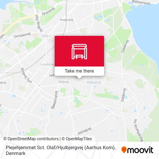 Plejehjemmet Sct. Olaf / Hjulbjergvej (Aarhus Kom) map