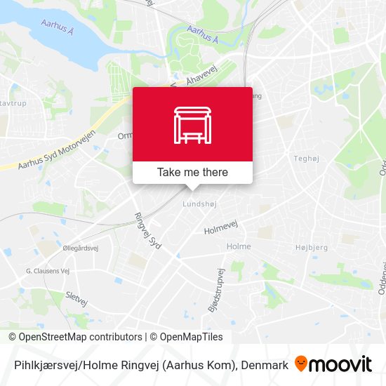 Pihlkjærsvej / Holme Ringvej (Aarhus Kom) map