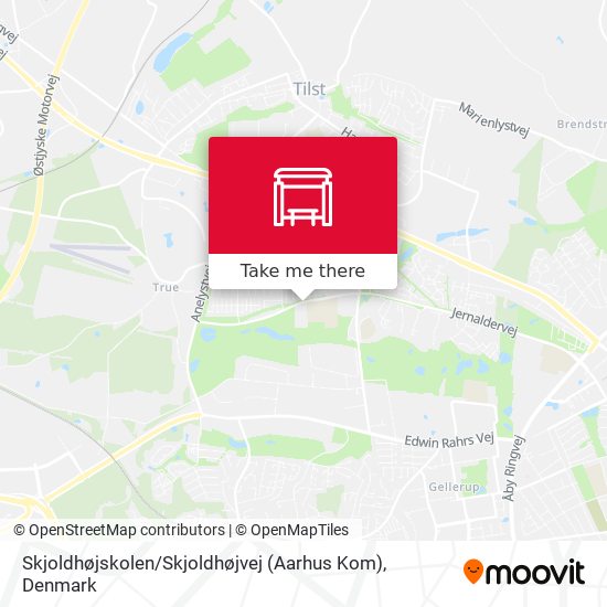 Skjoldhøjskolen / Skjoldhøjvej (Aarhus Kom) map