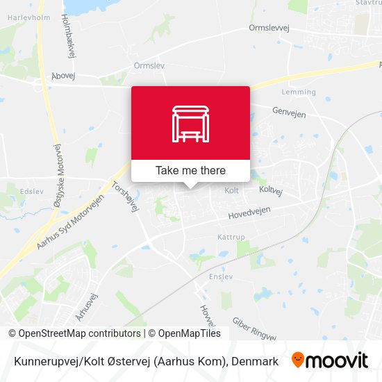 Kunnerupvej / Kolt Østervej (Aarhus Kom) map