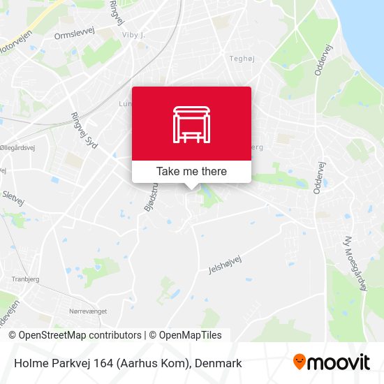 Holme Parkvej 164 (Aarhus Kom) map