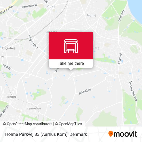 Holme Parkvej 83 (Aarhus Kom) map