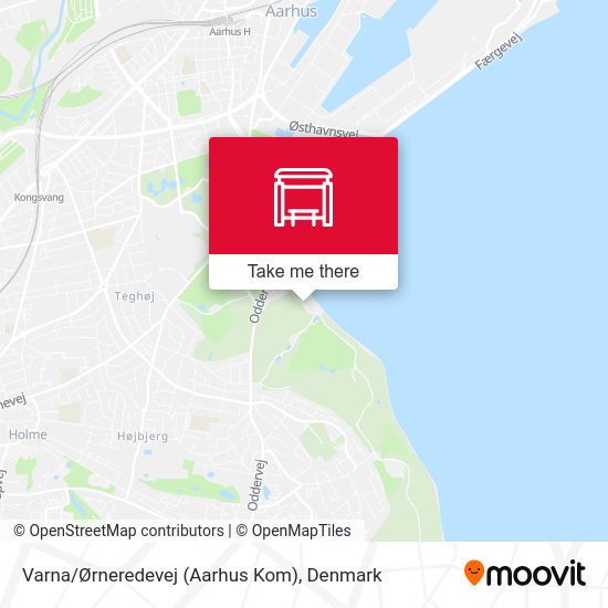 Varna/Ørneredevej (Aarhus Kom) map