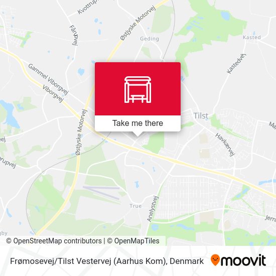 Frømosevej / Tilst Vestervej (Aarhus Kom) map