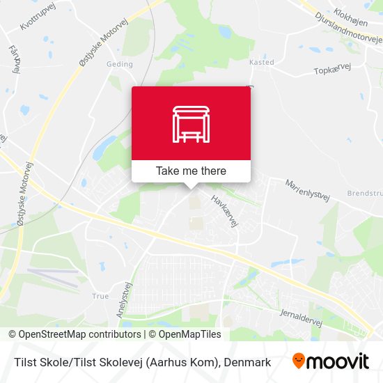 Tilst Skole / Tilst Skolevej (Aarhus Kom) map