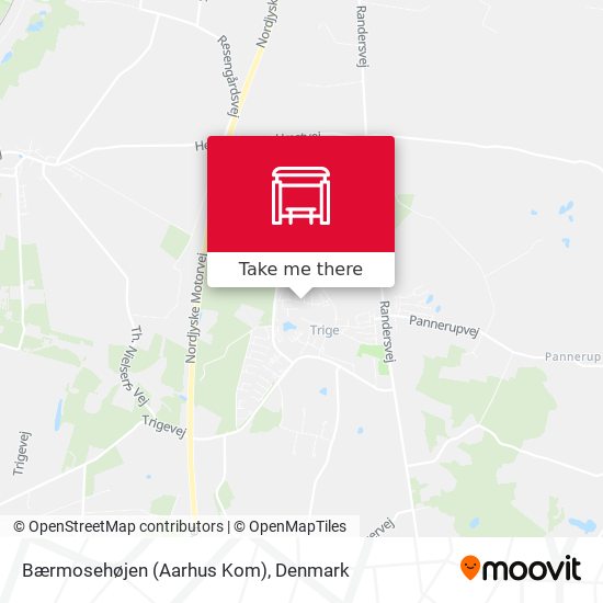 Bærmosehøjen (Aarhus Kom) map