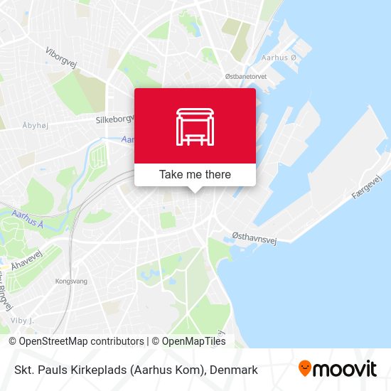 Skt. Pauls Kirkeplads (Aarhus Kom) map