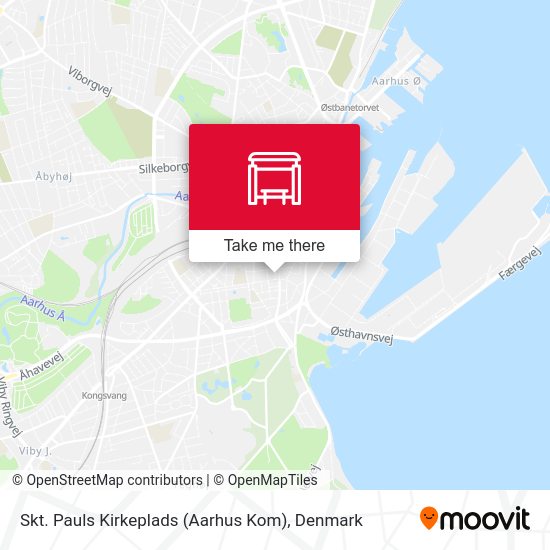Skt. Pauls Kirkeplads (Aarhus Kom) map