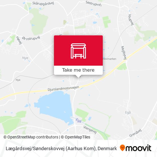 Lægårdsvej / Sønderskovvej (Aarhus Kom) map