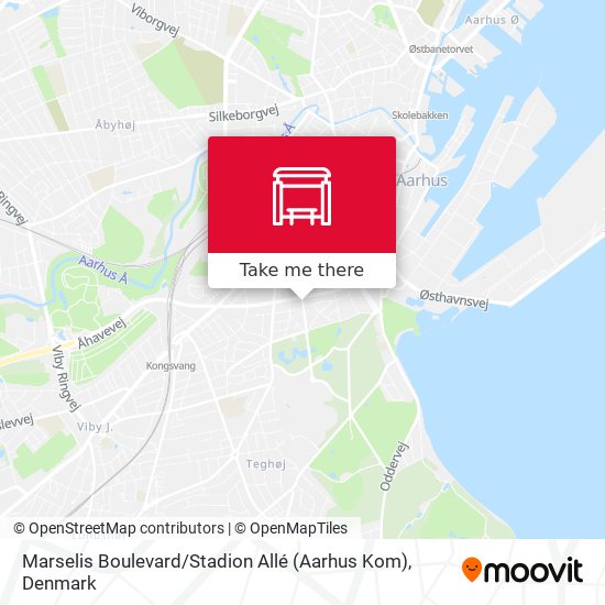 Marselis Boulevard / Stadion Allé (Aarhus Kom) map