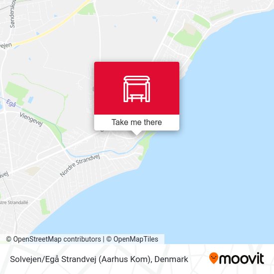 Solvejen / Egå Strandvej (Aarhus Kom) map
