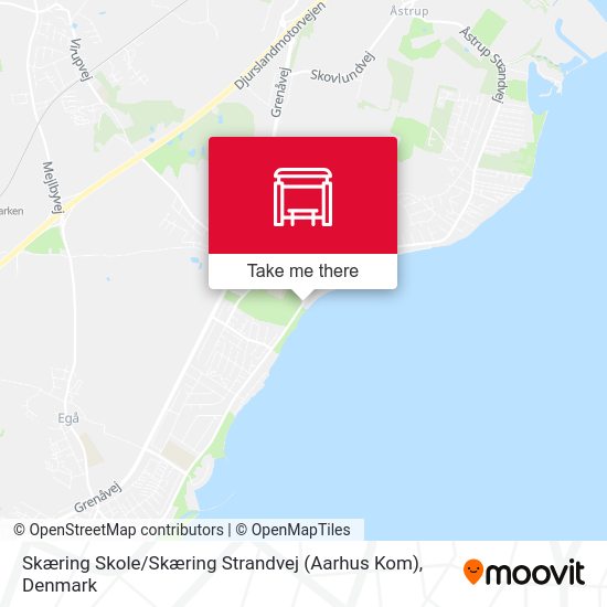 Skæring Skole / Skæring Strandvej (Aarhus Kom) map