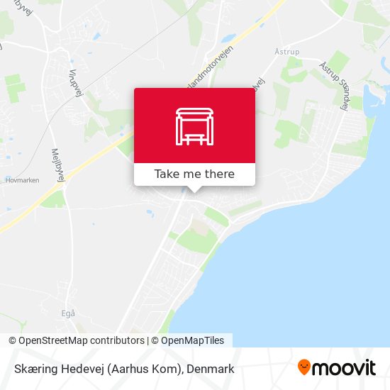 Skæring Hedevej (Aarhus Kom) map