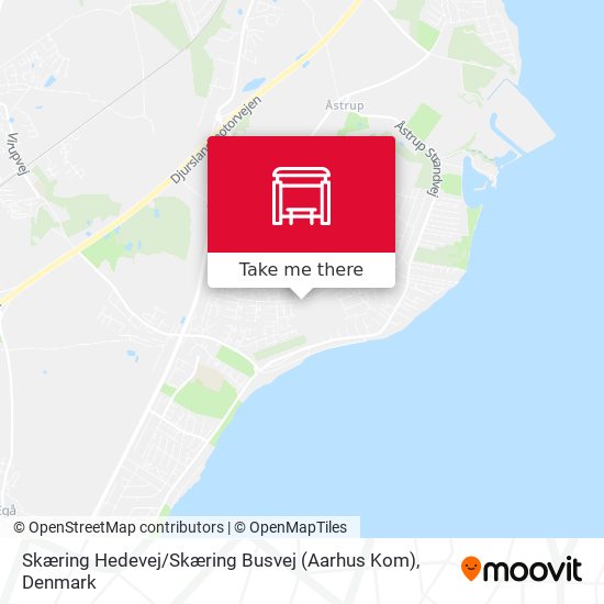 Skæring Hedevej / Skæring Busvej (Aarhus Kom) map