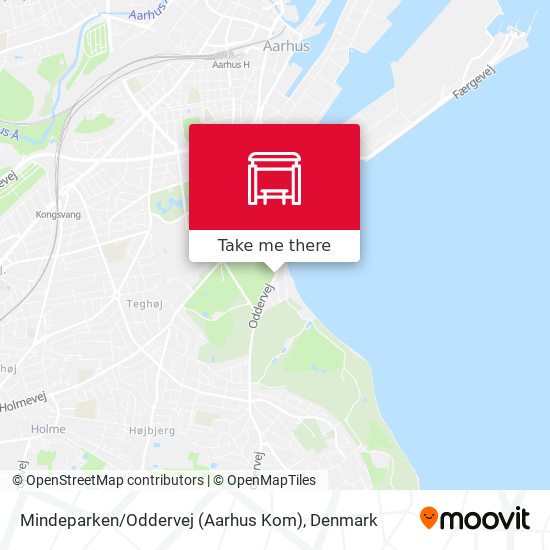 Mindeparken / Oddervej (Aarhus Kom) map