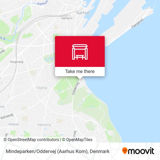 Mindeparken / Oddervej (Aarhus Kom) map