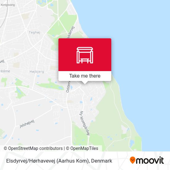 Elsdyrvej / Hørhavevej (Aarhus Kom) map