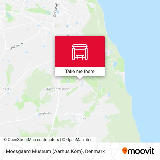 Moesgaard Museum (Aarhus Kom) map